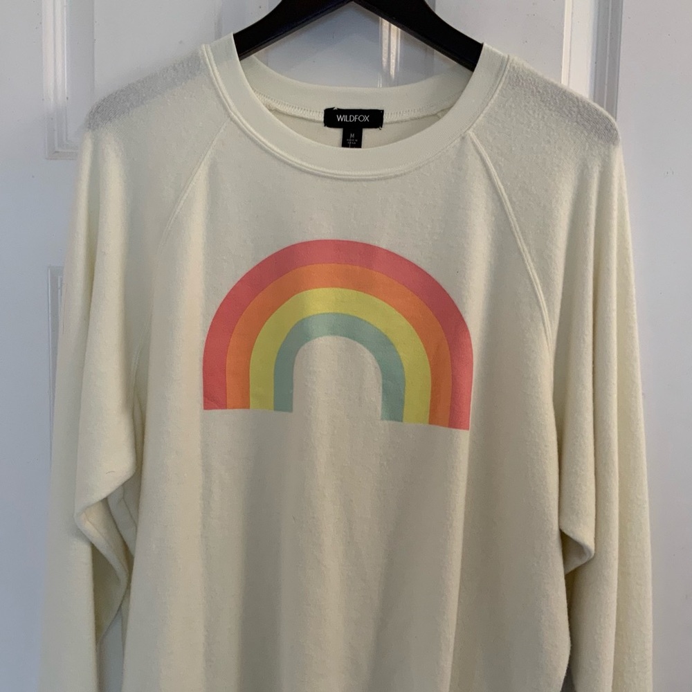 Wildfox After the Rain Sommers Pullover - NWT - Medium - Picture 2 of 9